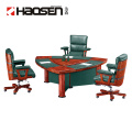 rolls 6833C Modern popular durable wooden small office conference table set